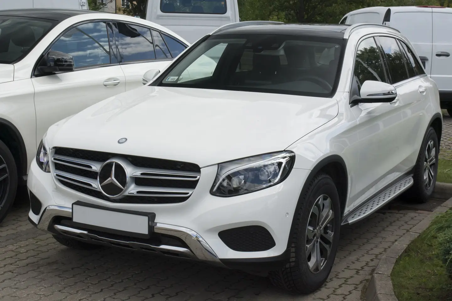 Bakfangerbeskytter Mercedes-Benz GLC (X253) 2015 - 2022 | Silver Editon – bilde 7