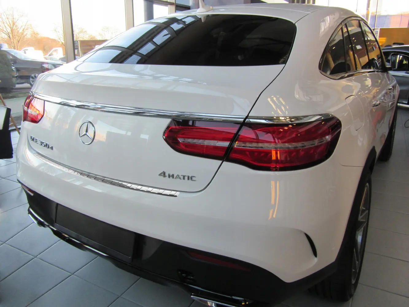 Bakfangerbeskytter Mercedes-Benz GLE Coupe (C292) 2015 - 2019 │ Silver Edition – bilde 5