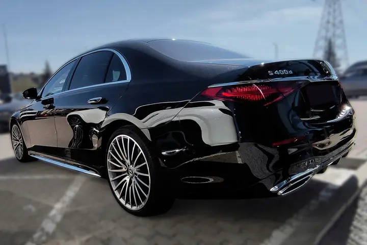 Bakfangerbeskytter Mercedes-Benz S-Class VII 2020-> Silver Edition – bilde 9