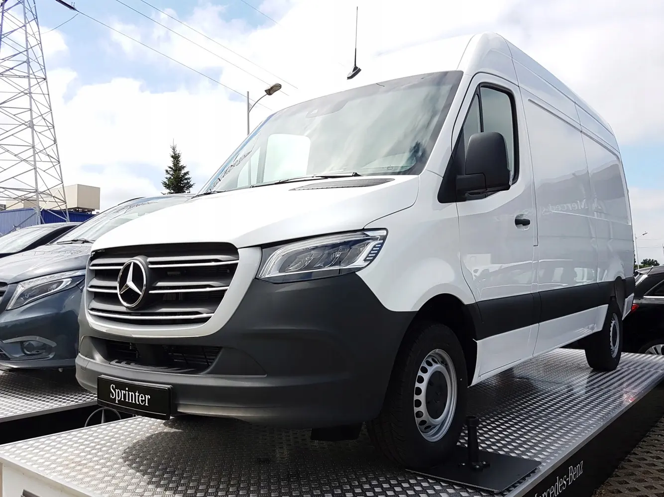 Bakfangerbeskytter Mercedes-Benz Sprinter III (W907) 2018 -> | Silver Edition – bilde 8