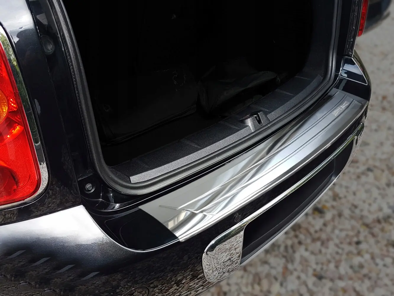 Bakfangerbeskytter Mini Countryman 2010-2014 Silver Edition