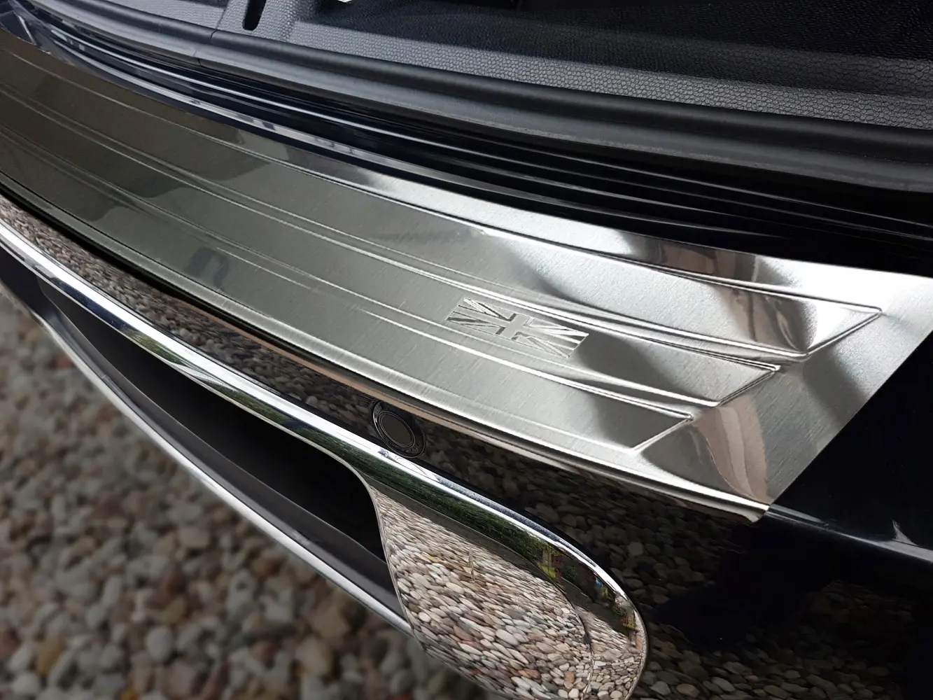 Bakfangerbeskytter Mini Countryman 2010-2014 Silver Edition – bilde 4