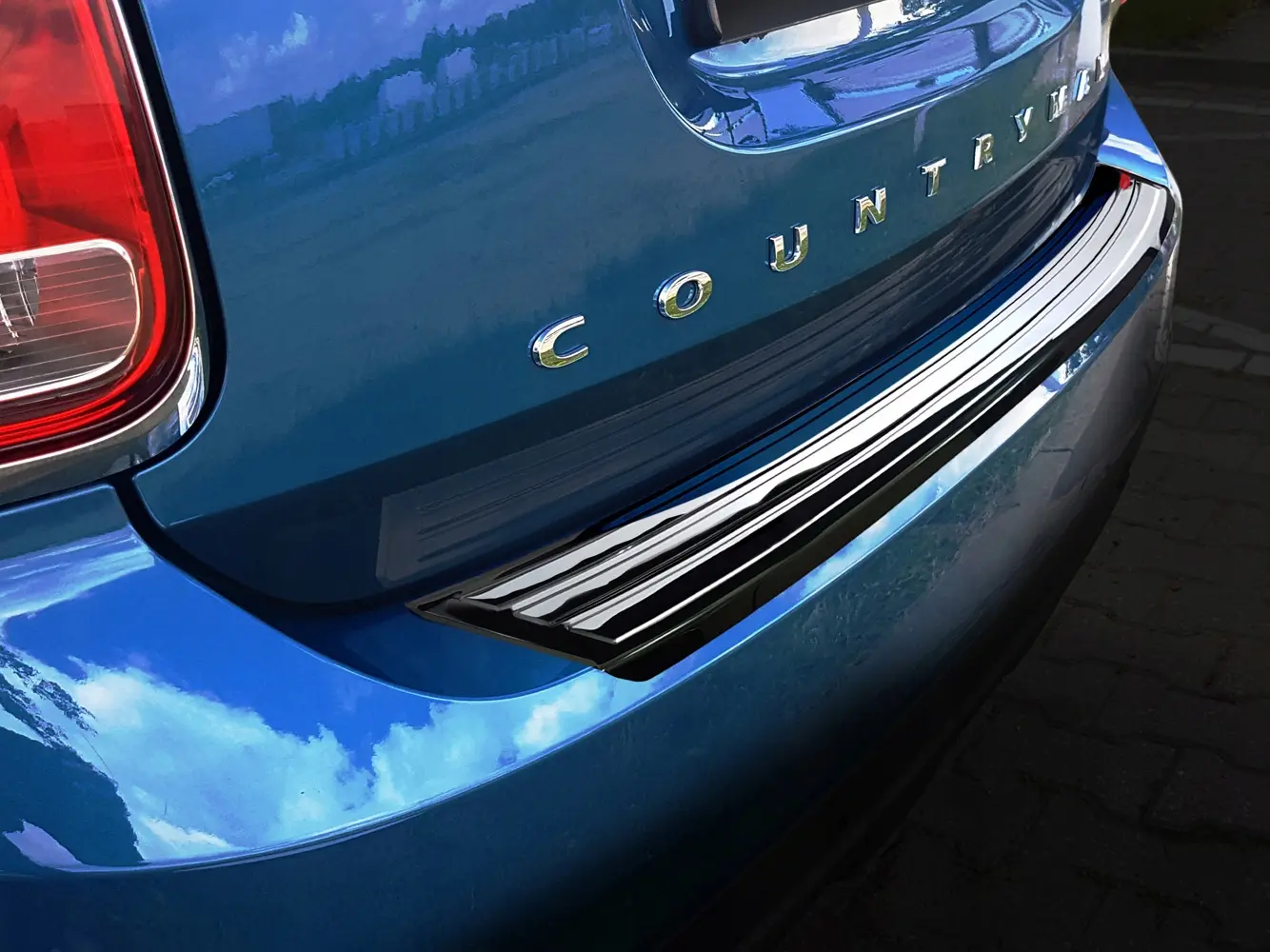 Bakfangerbeskytter Mini Countryman R60/F60 II 2016->Black Edition