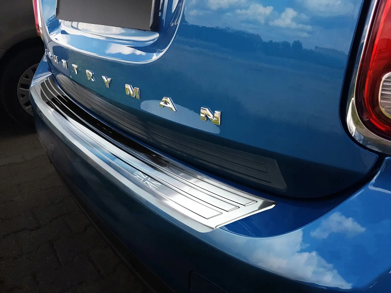 Bakfangerbeskytter Mini Countryman R60/F60 II 2016-> │ Silver Edition