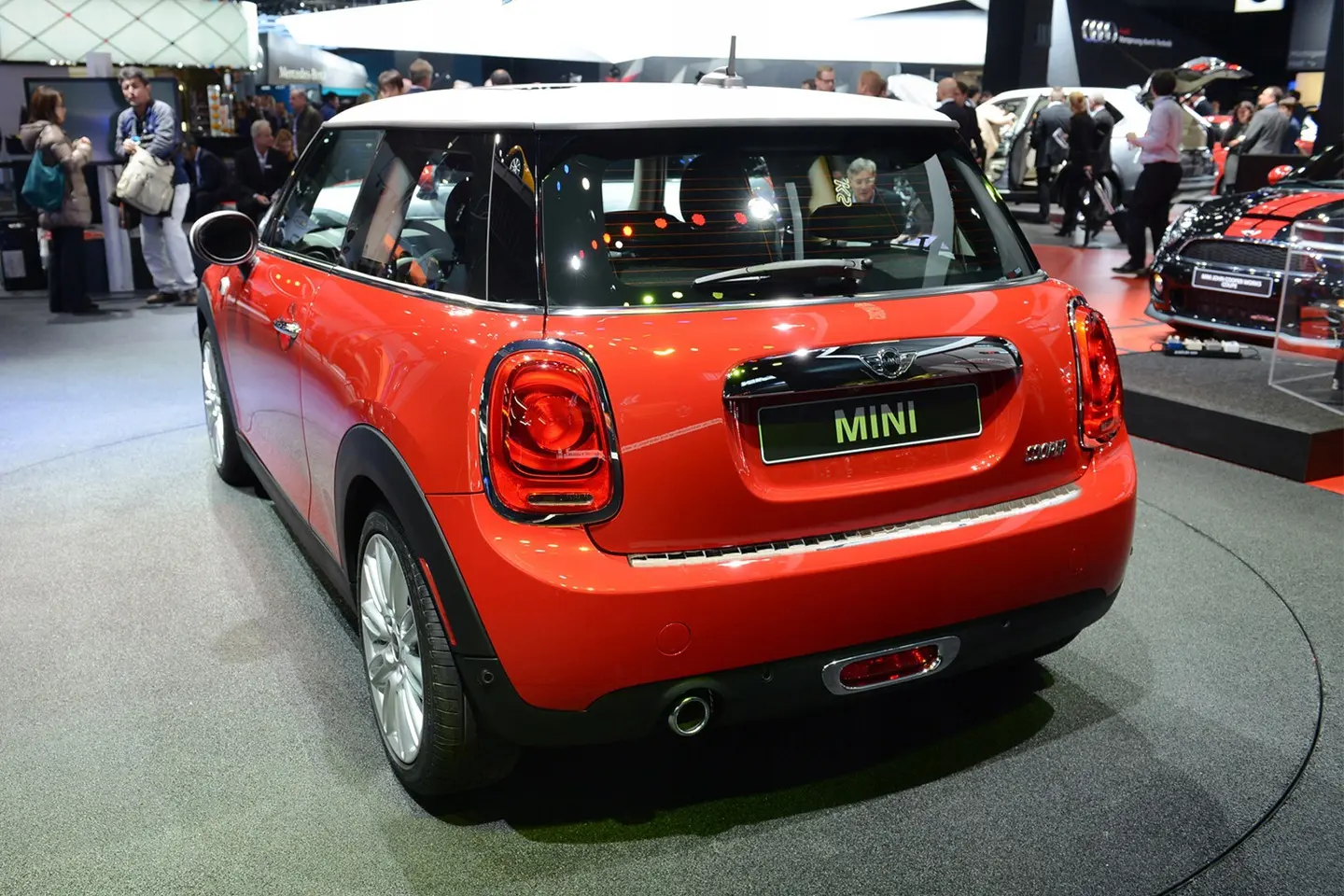 Bakfangerbeskytter Mini One III / Cooper III / Cabrio III (F55/F56) 2013 - 2024 │ Silver Edition – bilde 6