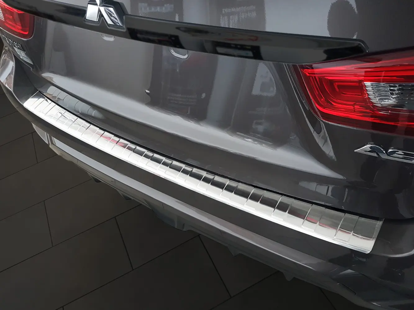Bakfangerbeskytter Mitsubishi ASX I 2016 - 2019 │ Silver Edition – bilde 2