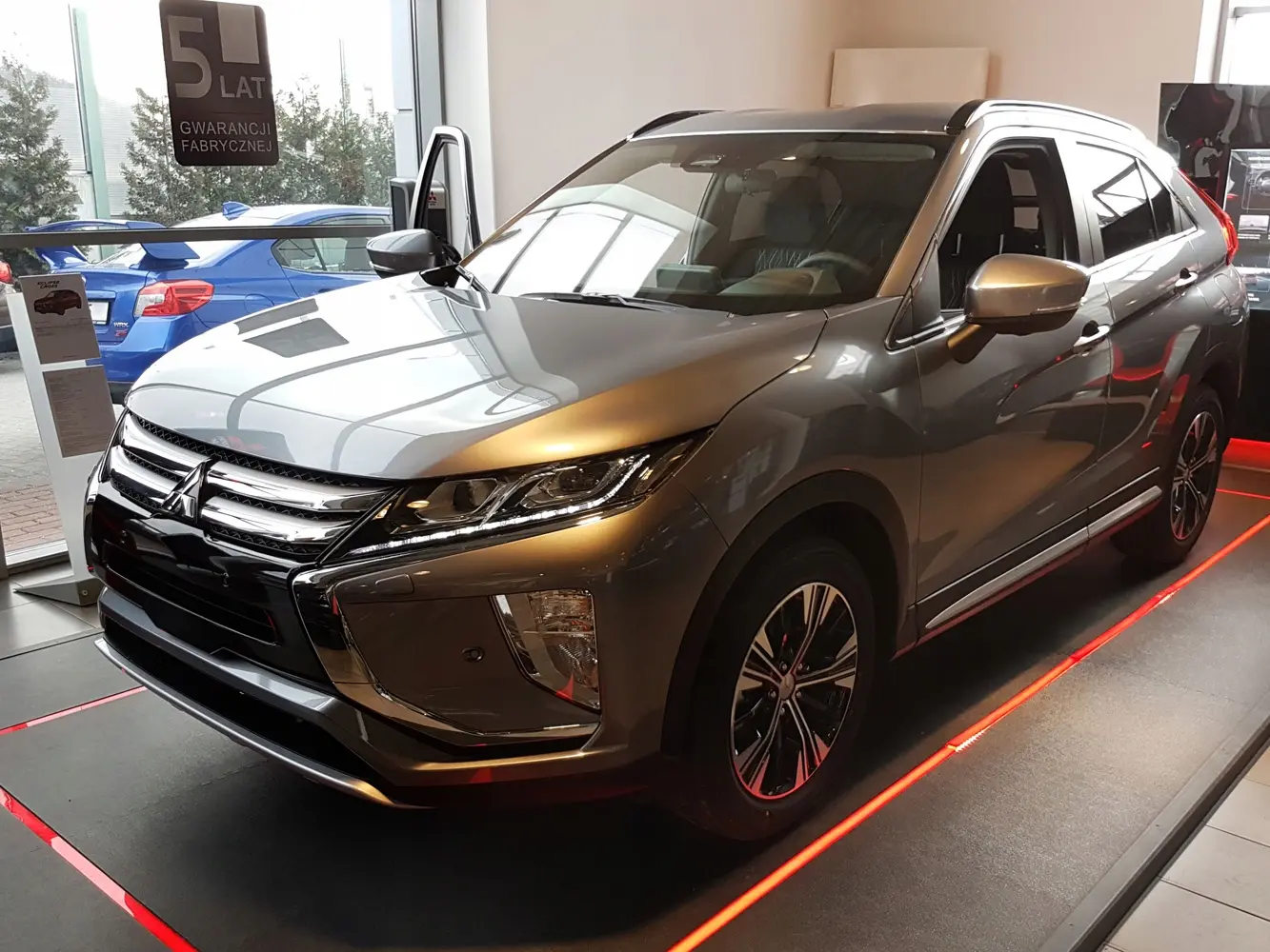 Bakfangerbeskytter Mitsubishi Eclipse Cross 2017-> Silver Edition – bilde 7