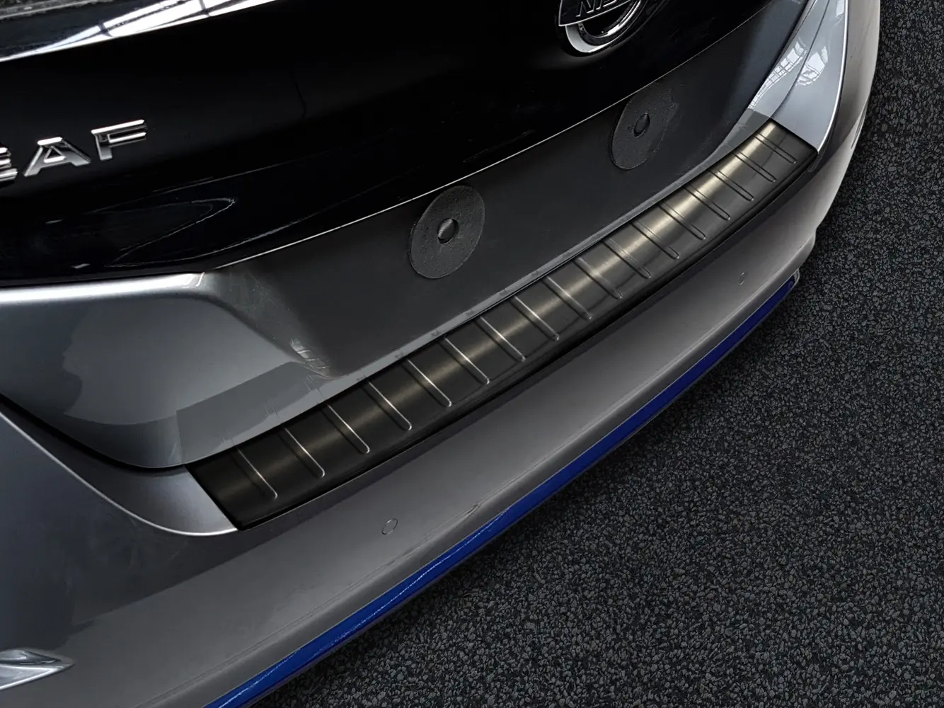 Bakfangerbeskytter Nissan Leaf II 2017 - 2024 | Black Edition – bilde 3