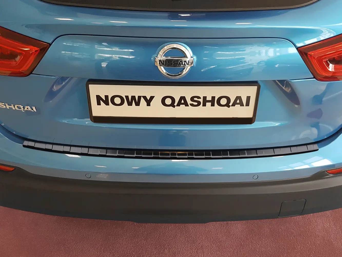 Bakfangerbeskytter Nissan Qashqai (J11) Facelift 2017 - 2021 | Black Edition – bilde 3