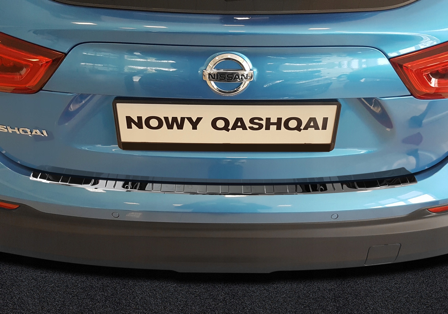 Bakfangerbeskytter Nissan Qashqai (J11) Facelift 2017 - 2021 | Black Edition – bilde 2