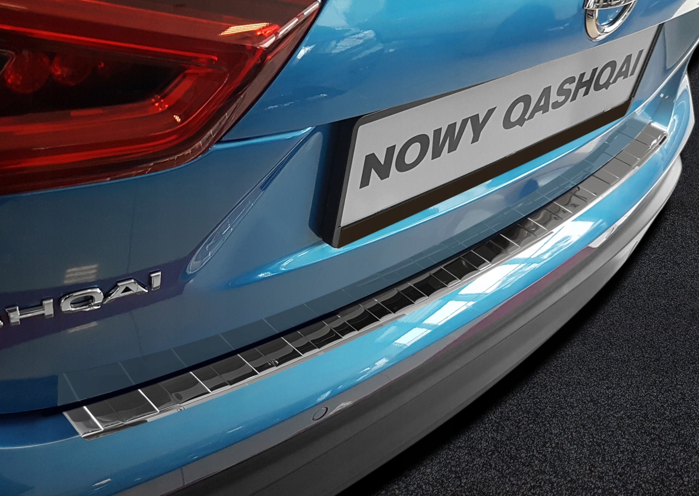 Bakfangerbeskytter Nissan Qashqai (J11) Facelift 2017 - 2021 | Black Edition – bilde 3