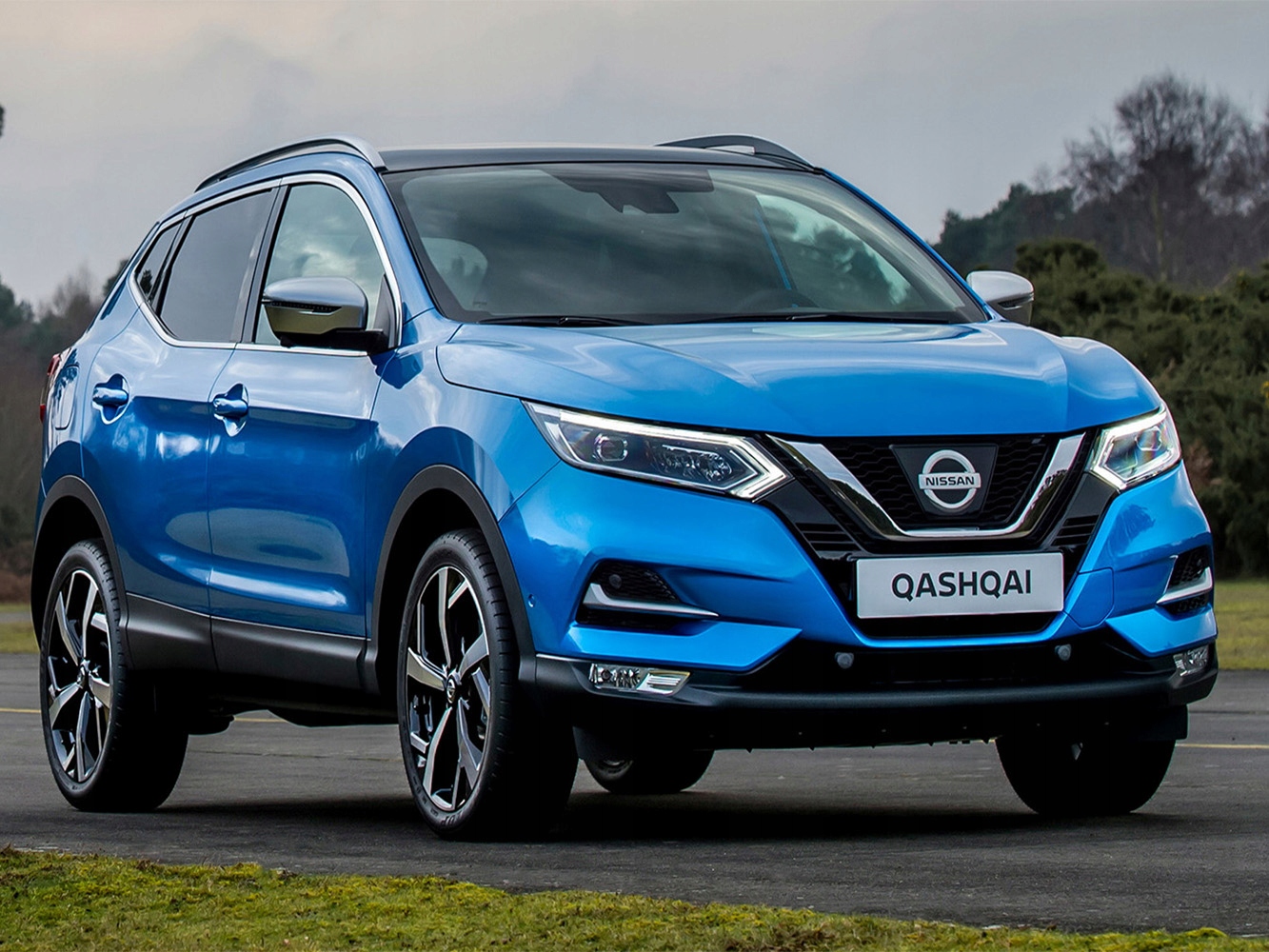 Bakfangerbeskytter Nissan Qashqai (J11) Facelift 2017 - 2021 | Black Edition – bilde 8