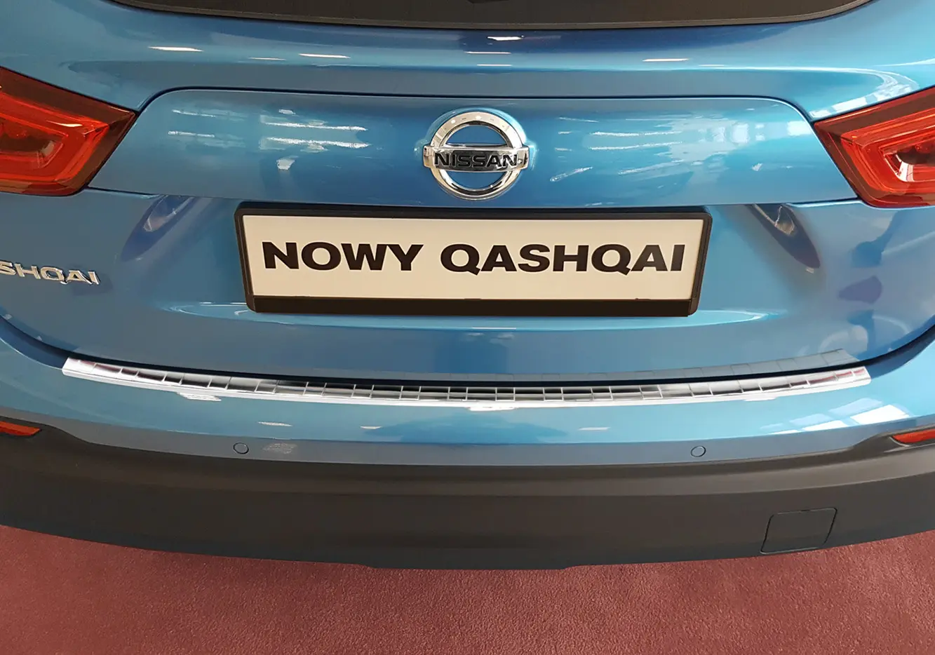 Bakfangerbeskytter Nissan Qashqai (J11) Facelift 2017 - 2021 | Silver Edition – bilde 3