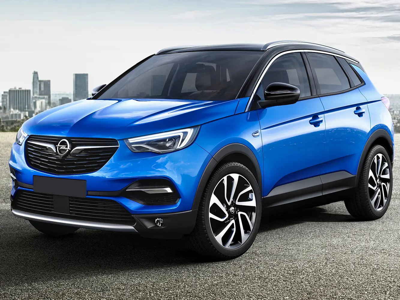 Bakfangerbeskytter Opel Grandland X 2017 -> │ Black Edition – bilde 8