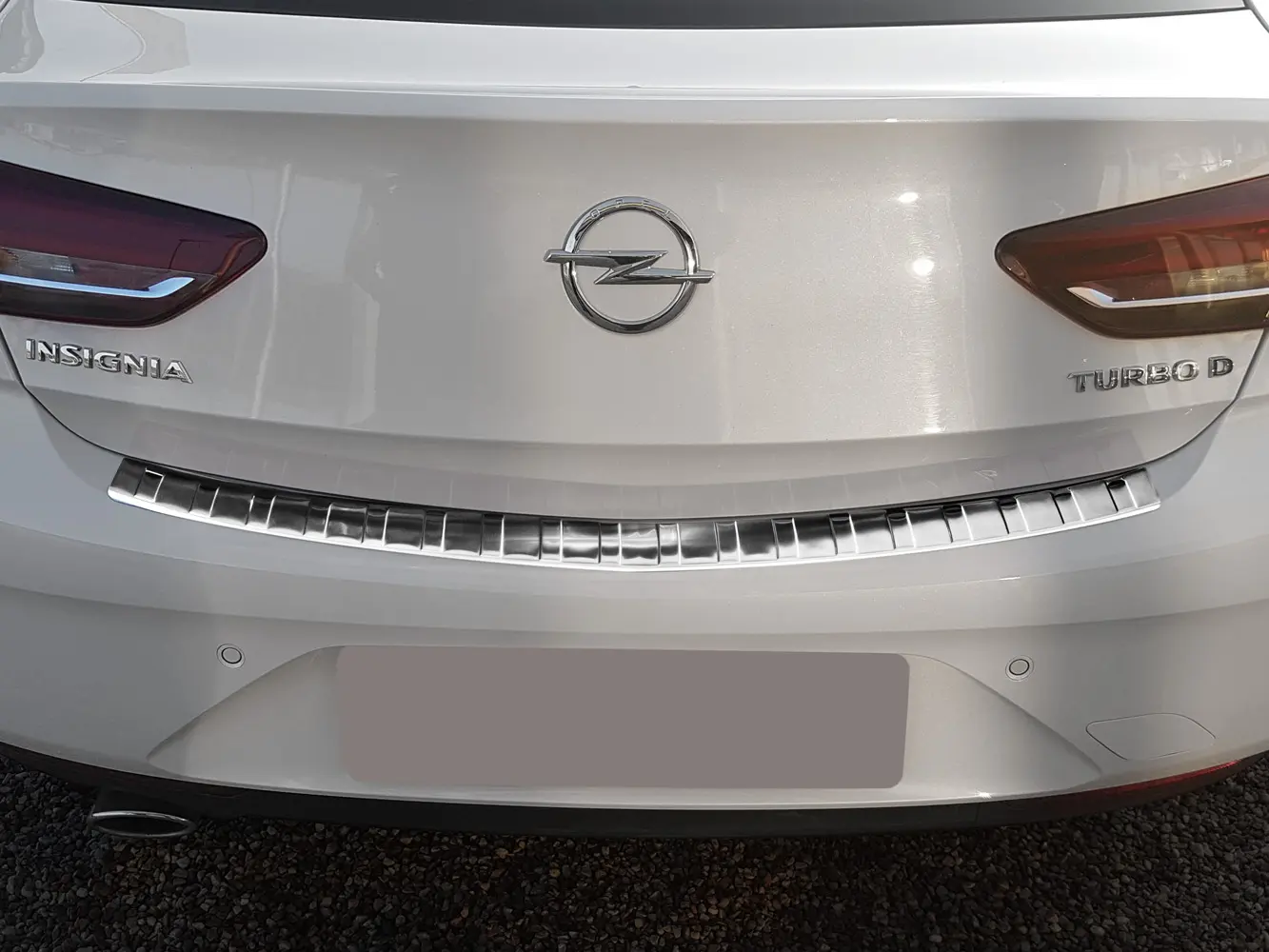 Bakfangerbeskytter Opel Insignia B Grand Sport 2017 - 2022 │ Silver Edition