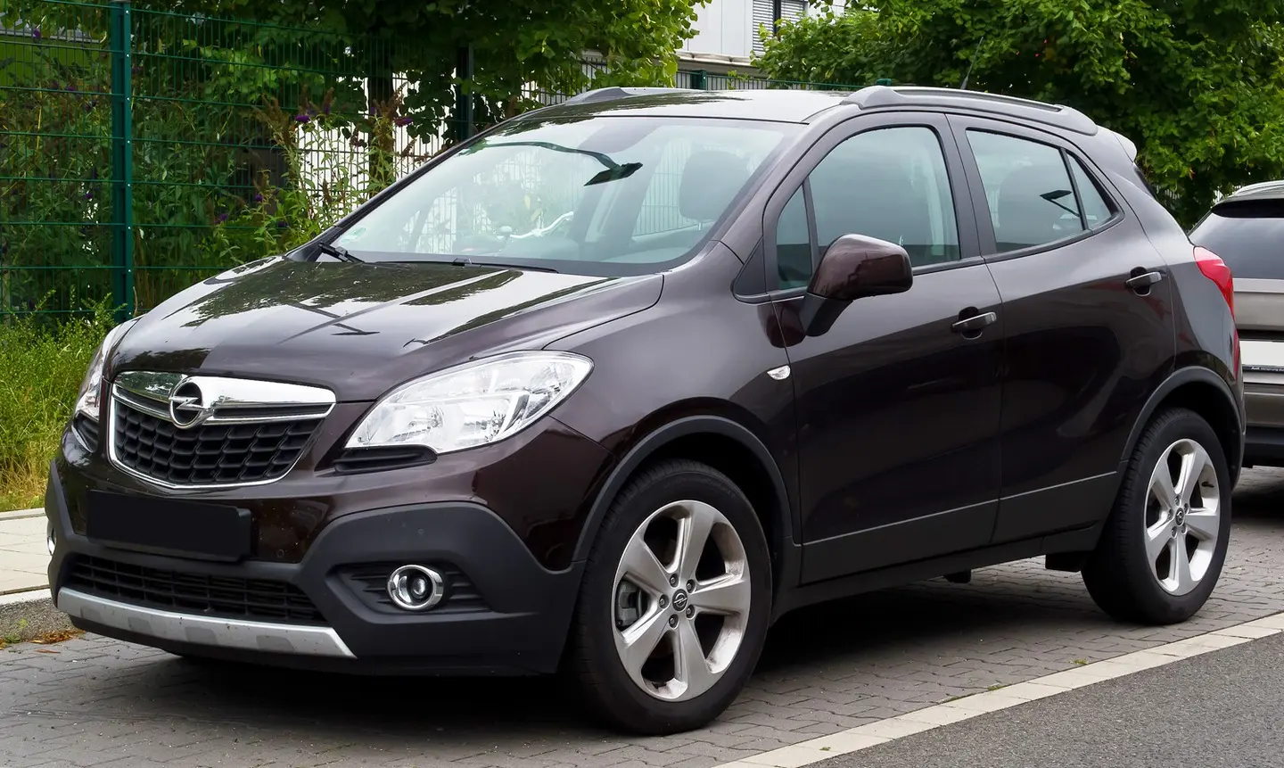 Bakfangerbeskytter Opel Mokka 2012-2016 Black Edition – bilde 7