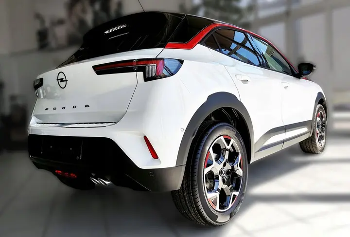 Bakfangerbeskytter Opel Mokka II B / Opel Mokka-e 2020-> Black Edition – bilde 9