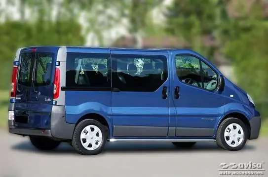 Bakfangerbeskytter Opel Vivaro I/Renault Tafic II/Nissan Primastar 2001-2014 Black Edition – bilde 9