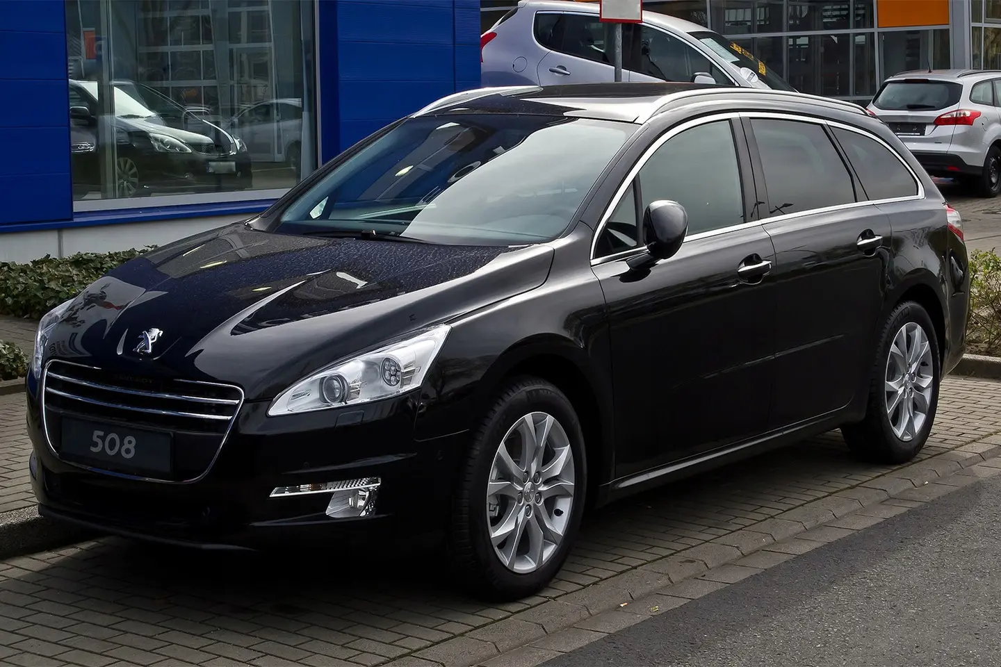 Bakfangerbeskytter Peugeot 508 I SW Stasjonsvogn 2010 - 2018 │ Black Edition – bilde 7