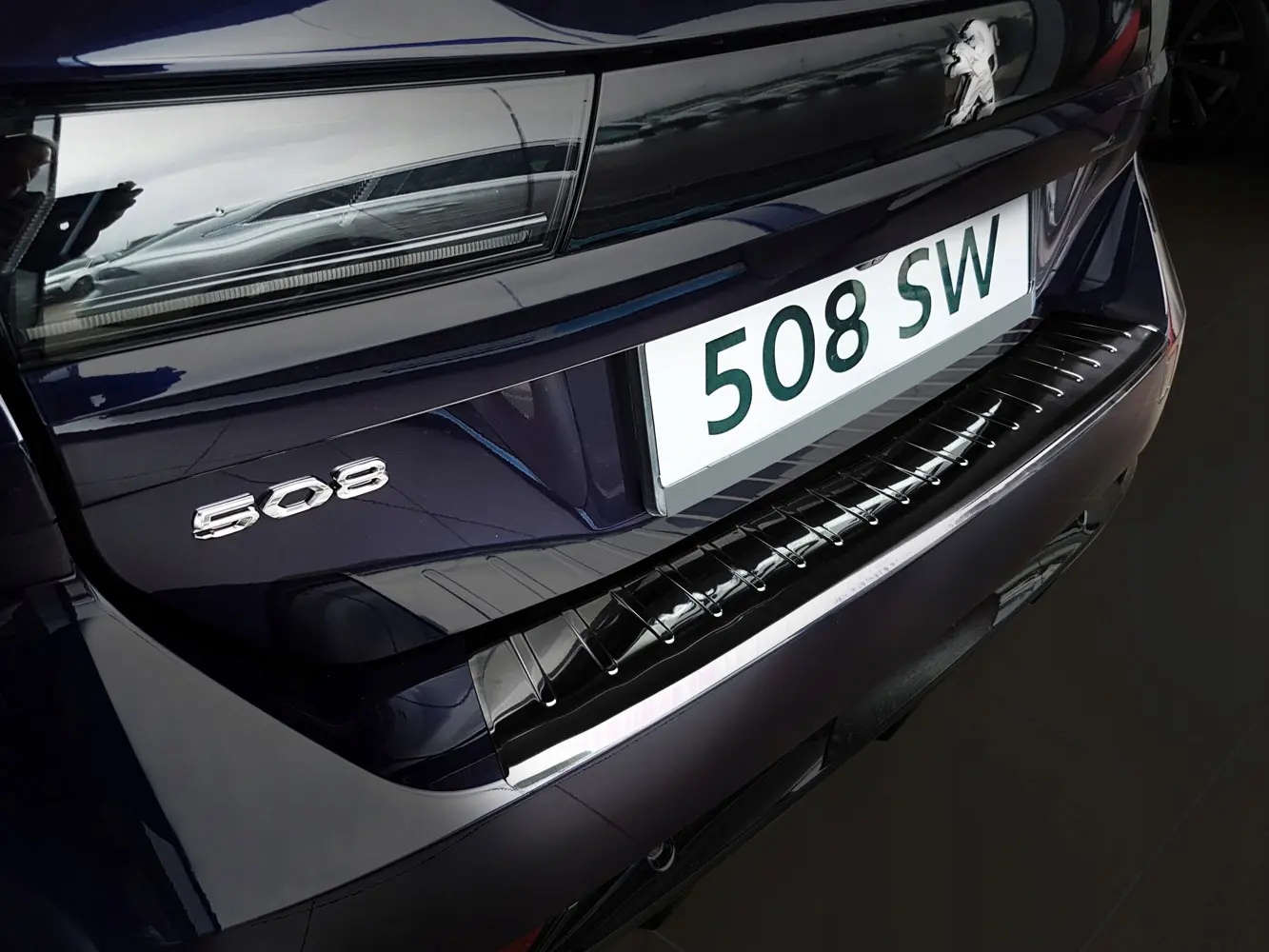 Bakfangerbeskytter Peugeot 508 II SW Stasjonsvogn 2018 -> │ Black Edition – bilde 2