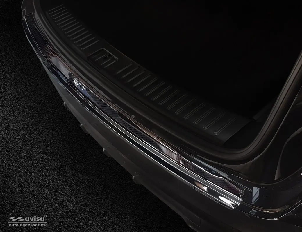 Bakfangerbeskytter Porsche Cayenne III (9YA) 2017 -> │ Carbon Fiber Black – bilde 3