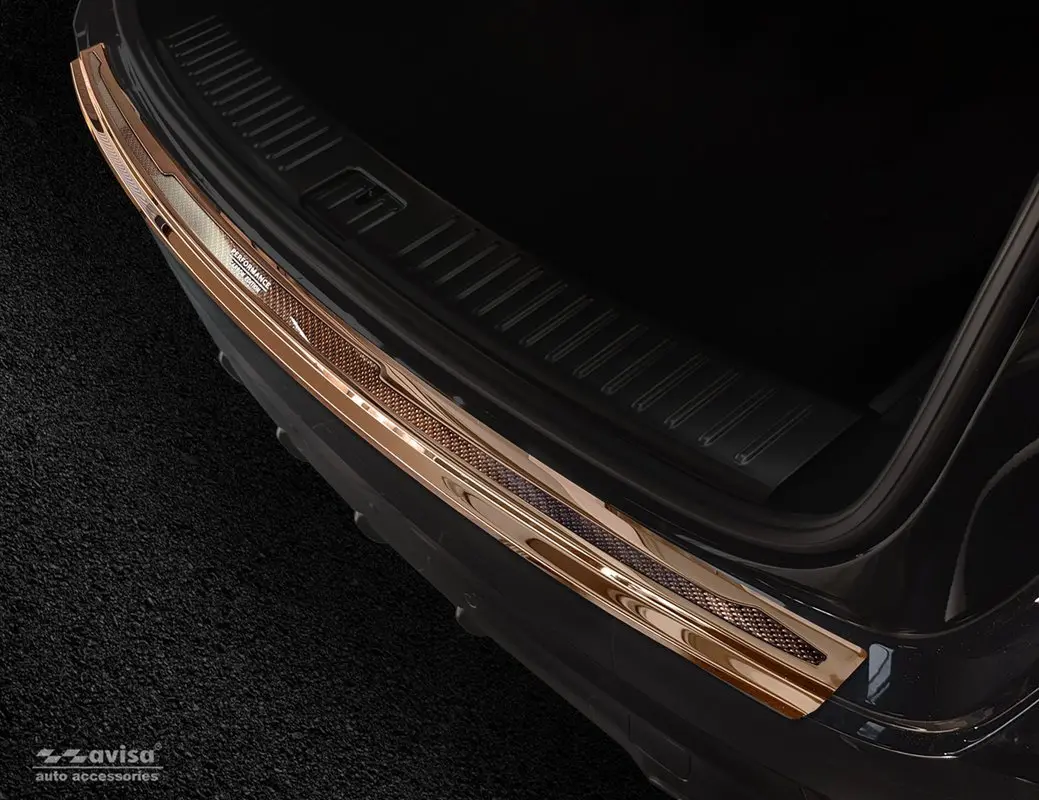 Bakfangerbeskytter Porsche Cayenne III (9YA) 2017 -> │ Carbon Fiber Gold – bilde 3