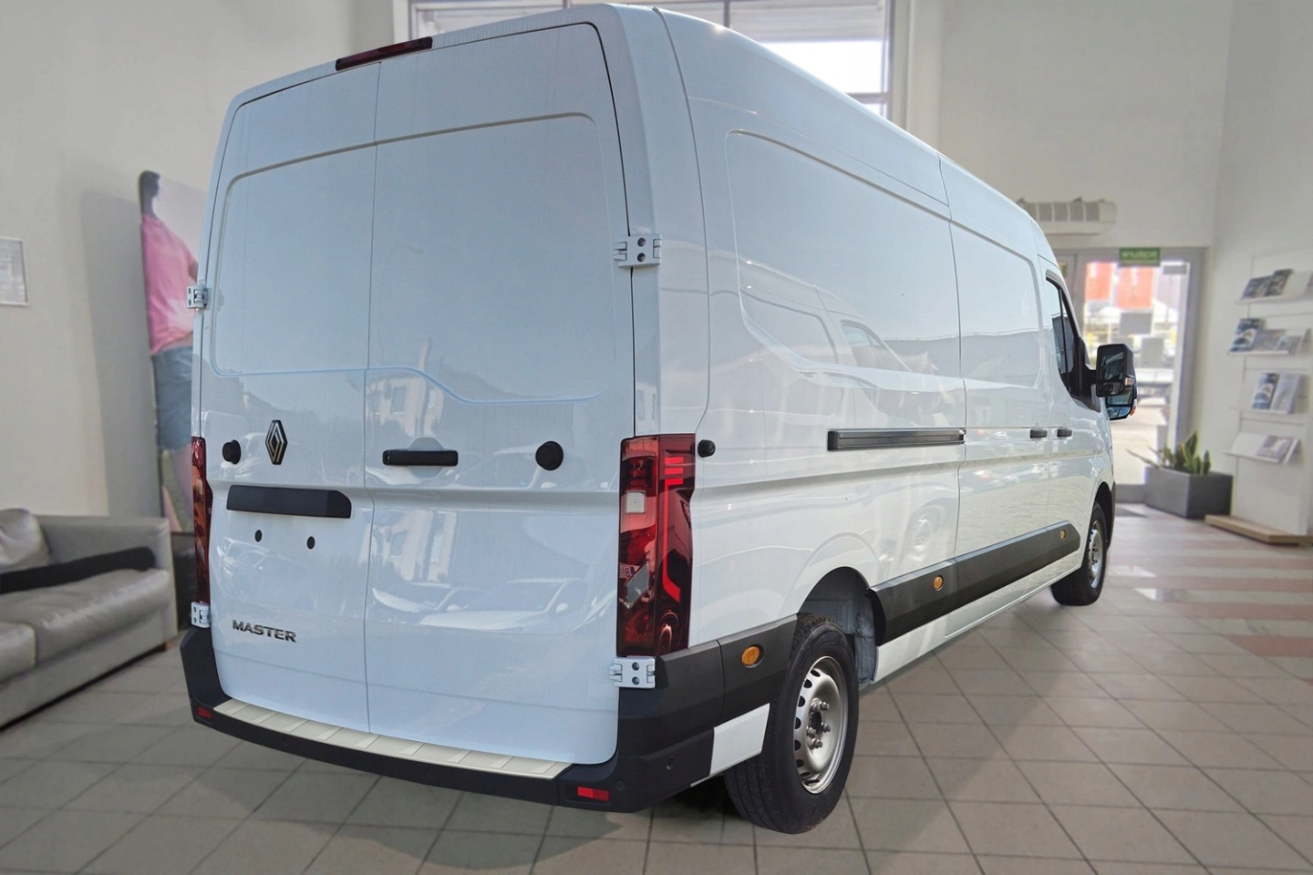 Bakfangerbeskytter Renault Master IV 2024 -> │ Silver Matt Edition – bilde 5