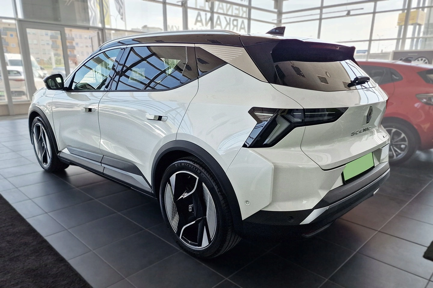 Bakfangerbeskytter Renault Scénic E-Tech Electric 2024 -> │ Black Matt Edition – bilde 5