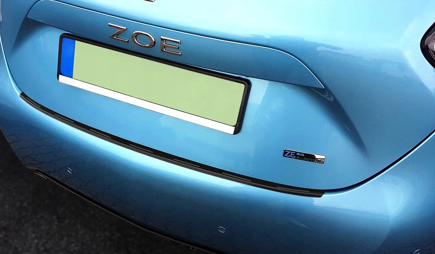 Bakfangerbeskytter Renault Zoe 2019 - 2024 │ Black Editon – bilde 3