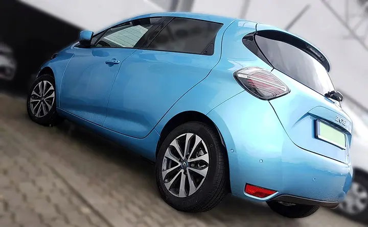 Bakfangerbeskytter Renault Zoe 2019 - 2024 │ Silver Editon – bilde 8