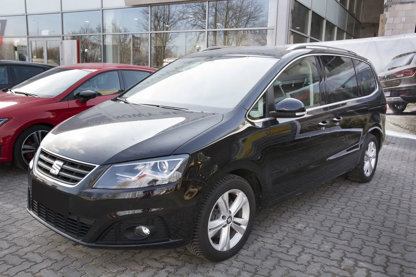 Bakfangerbeskytter Seat Alhambra II / VW Sharan II 2010 - 2022 │ Silver Edition – bilde 7
