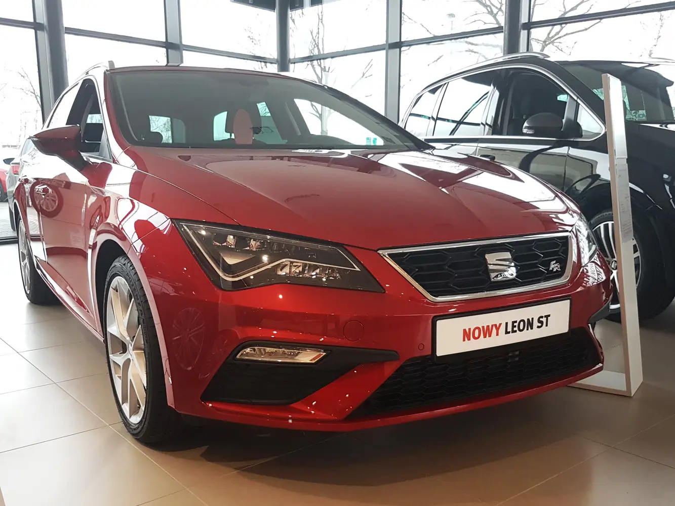 Bakfangerbeskytter Seat Leon III 5F ST 2013-> Black Edition – bilde 8