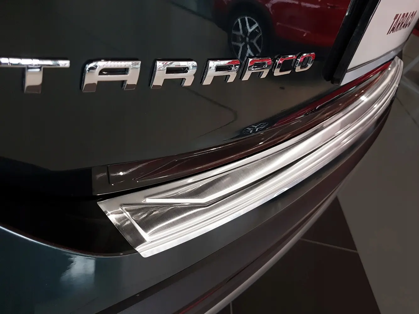 Bakfangerbeskytter Seat Tarraco 2018 - 2024 │ Silver Edition – bilde 5