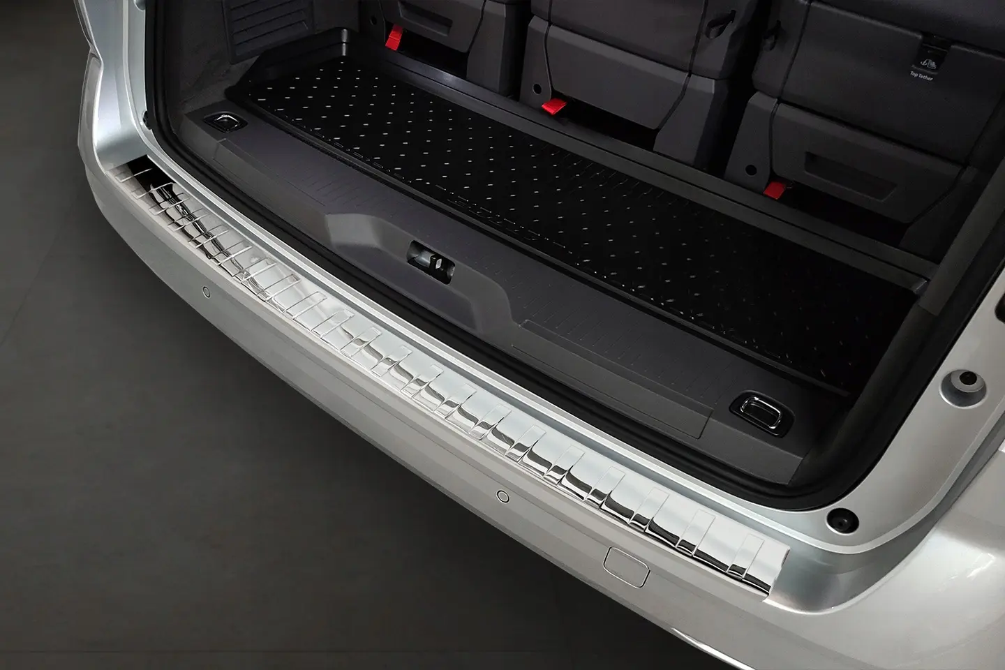 Bakfangerbeskytter Silver Mirror VW T7 Multivan 2021 ->