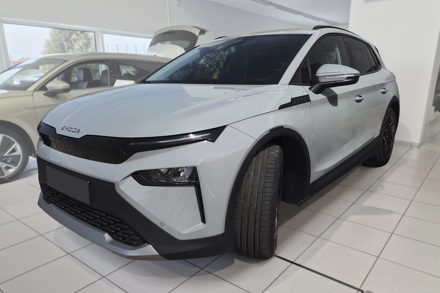 Bakfangerbeskytter Skoda Elroq 2024 -> │ Black Matt Edition – bilde 7