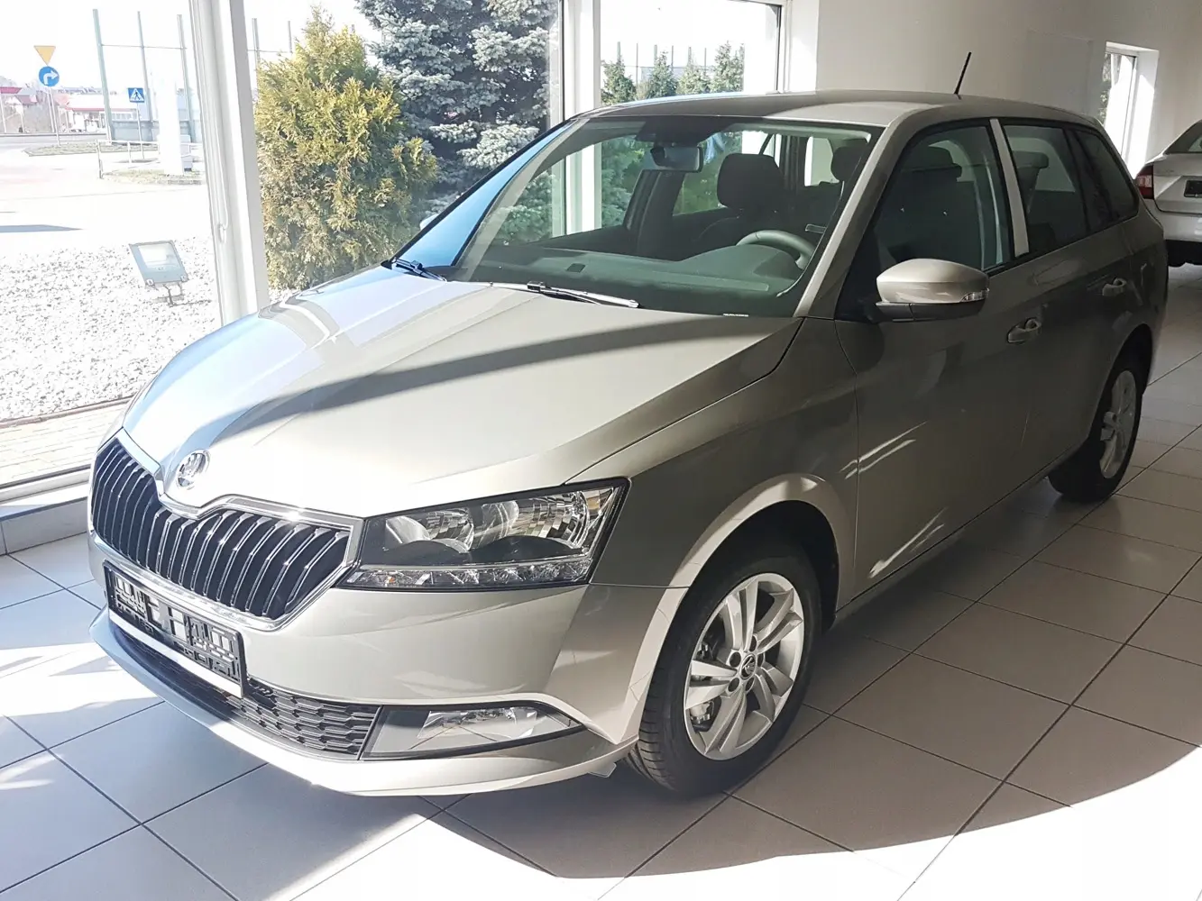Bakfangerbeskytter Skoda Fabia III Stasjonsvogn facelift 2018-> Silver Edition – bilde 7
