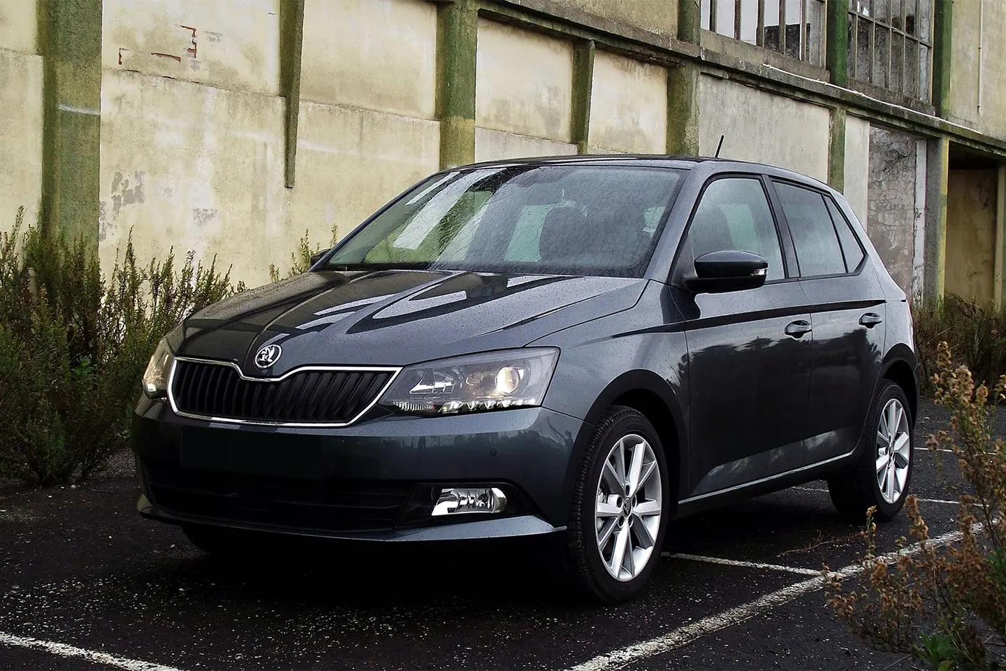 Bakfangerbeskytter Skoda Fabia III Stasjonsvogn pre-facelift 2014-2018 Black Edition – bilde 6