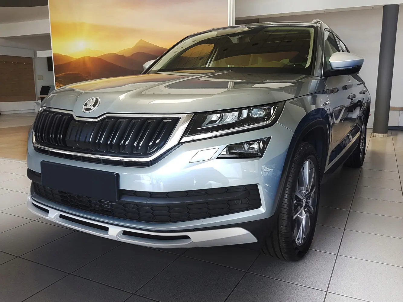 Bakfangerbeskytter Škoda Kodiaq I 2016 - 2024 │ Silver Edition – bilde 7