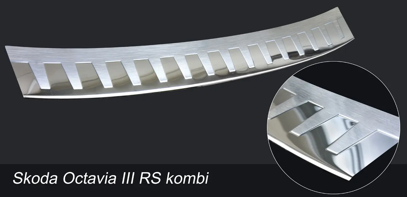 Bakfangerbeskytter Skoda Octavia III RS Stasjonsvogn 2012 - 2020 │ Silver Edition