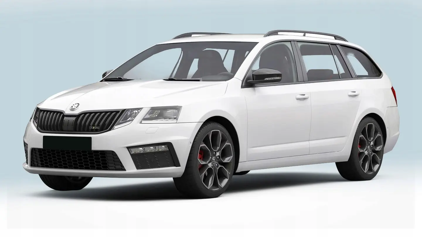 Bakfangerbeskytter Skoda Octavia III RS Stasjonsvogn 2013 - 2019 │ Black Edition – bilde 8