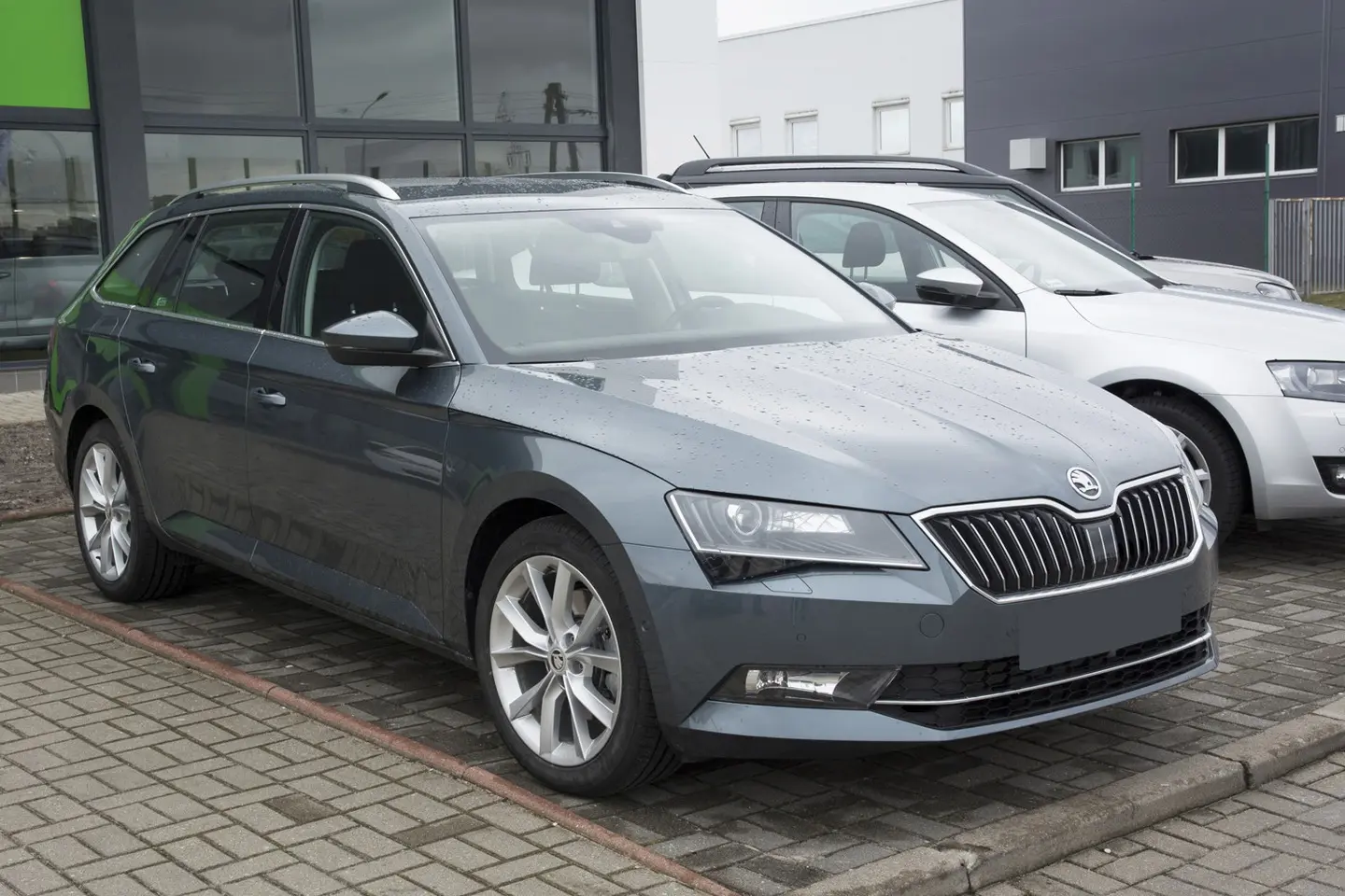 Bakfangerbeskytter Skoda Superb III Stasjonsvogn 2015-2024 | Silver Edition – bilde 9