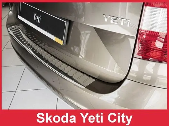 Bakfangerbeskytter Skoda Yeti City 2013-2017 Silver Edition