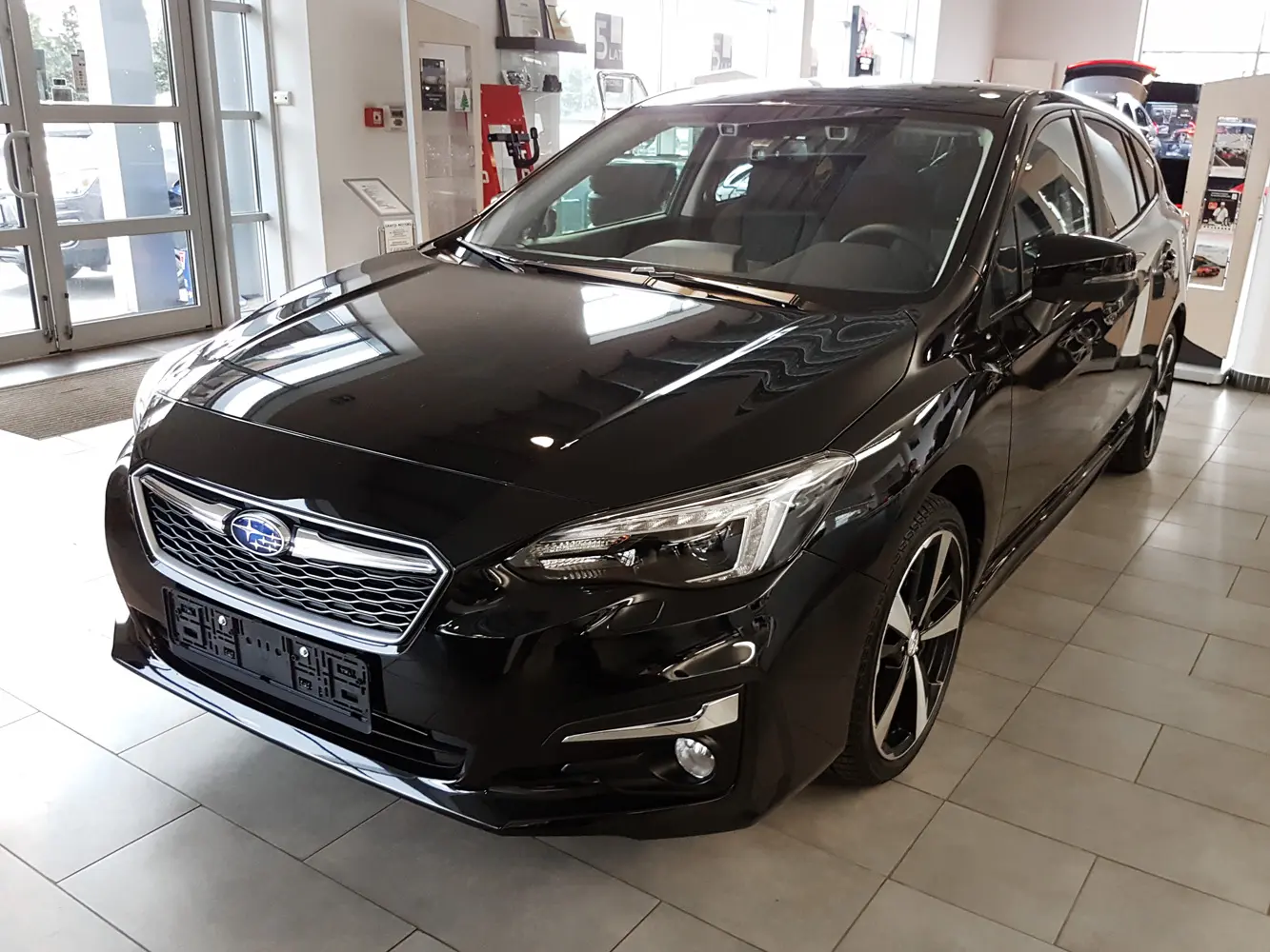 Bakfangerbeskytter Subaru Impreza V GT facelift 2017->Silver Edition – bilde 7