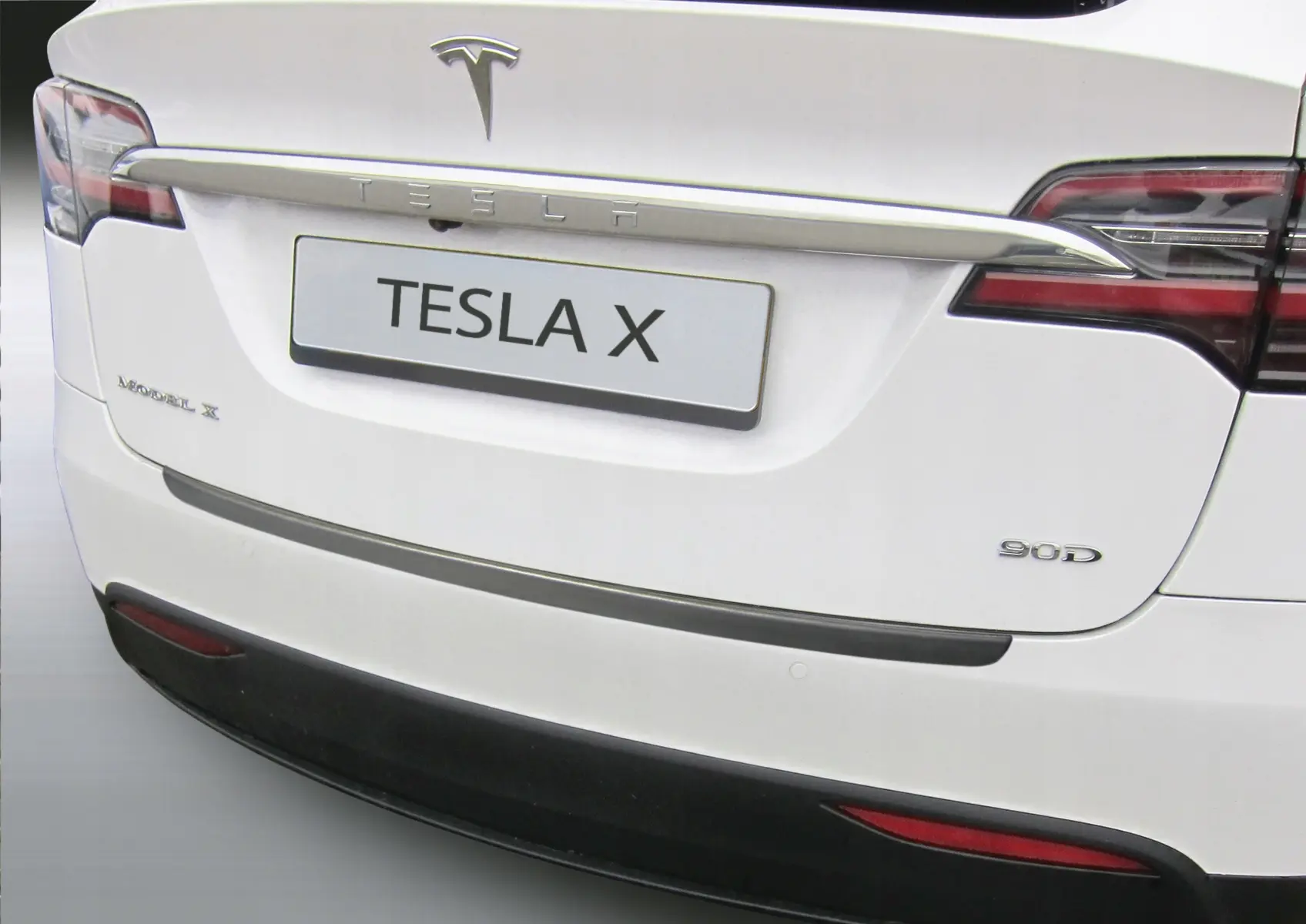 Bakfangerbeskytter Tesla Model X 2015 - 2021  | Black Editon