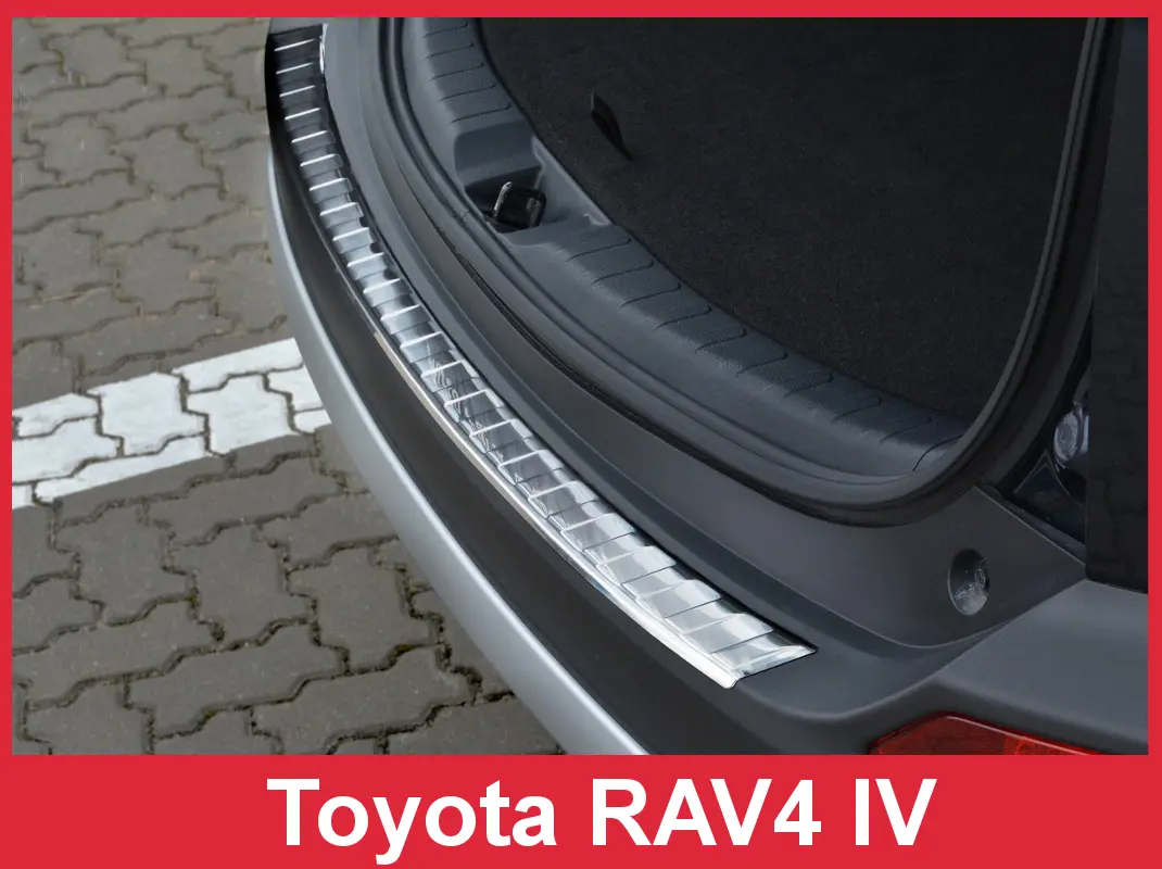 Bakfangerbeskytter Toyota RAV4 IV 2013 - 2015 | Silver Edition – bilde 2