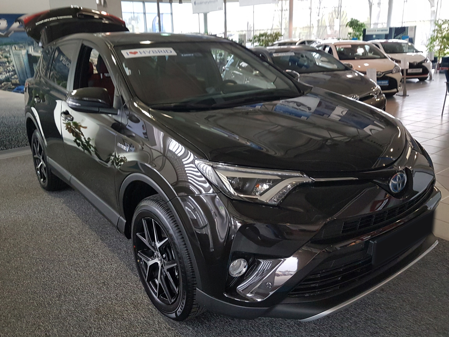 Bakfangerbeskytter  Toyota RAV4 IV Facelift 2015 - 2019 | Silver Edition – bilde 6