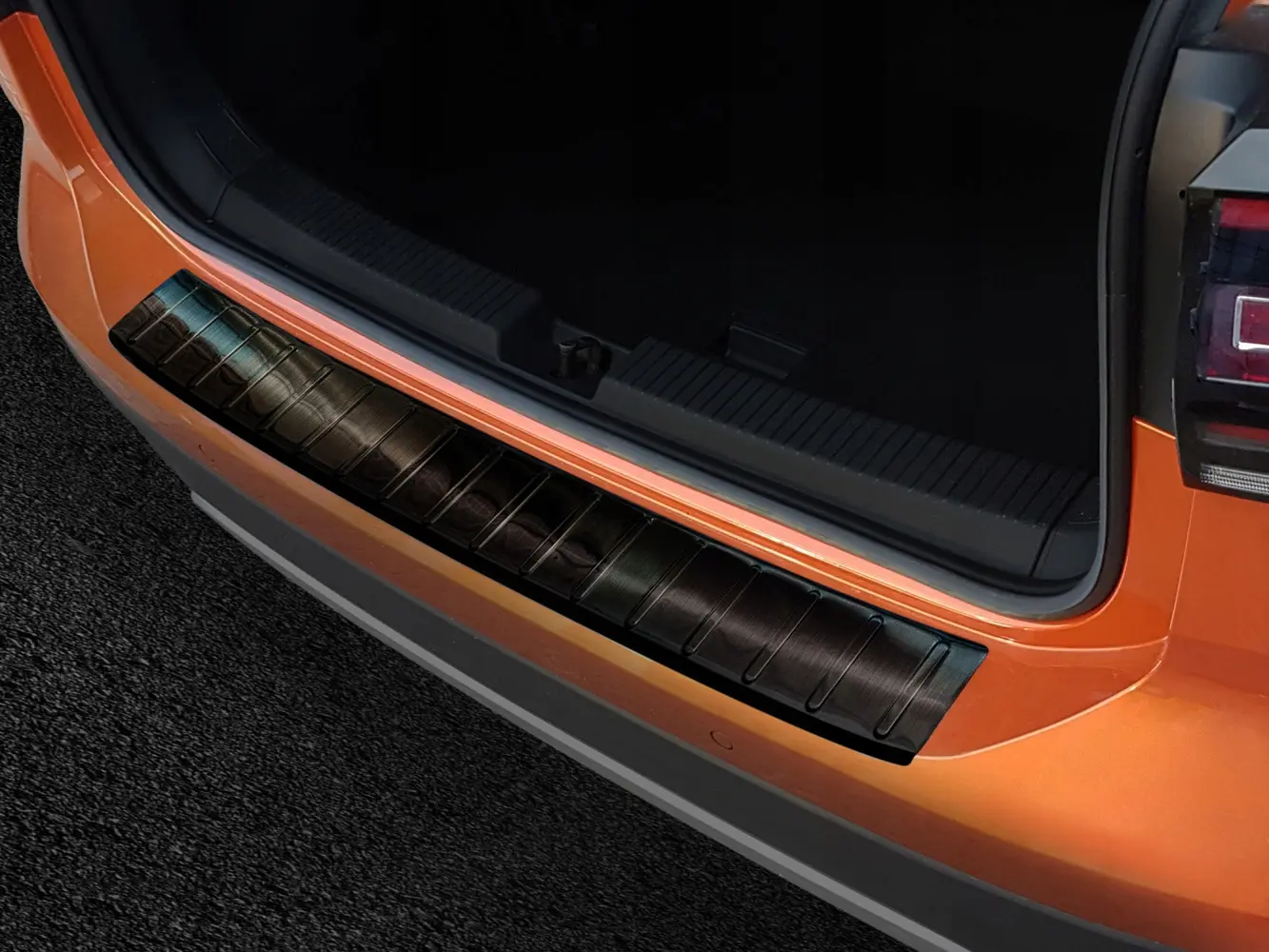 Bakfangerbeskytter Volkswagen T-Cross 2018->Black Edition