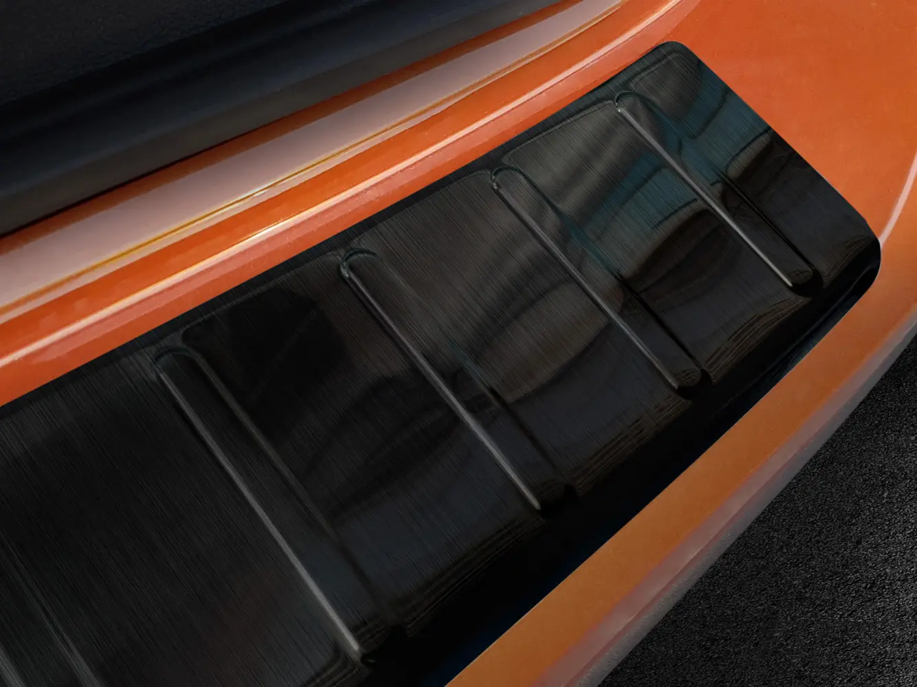 Bakfangerbeskytter Volkswagen T-Cross 2018->Black Edition – bilde 4