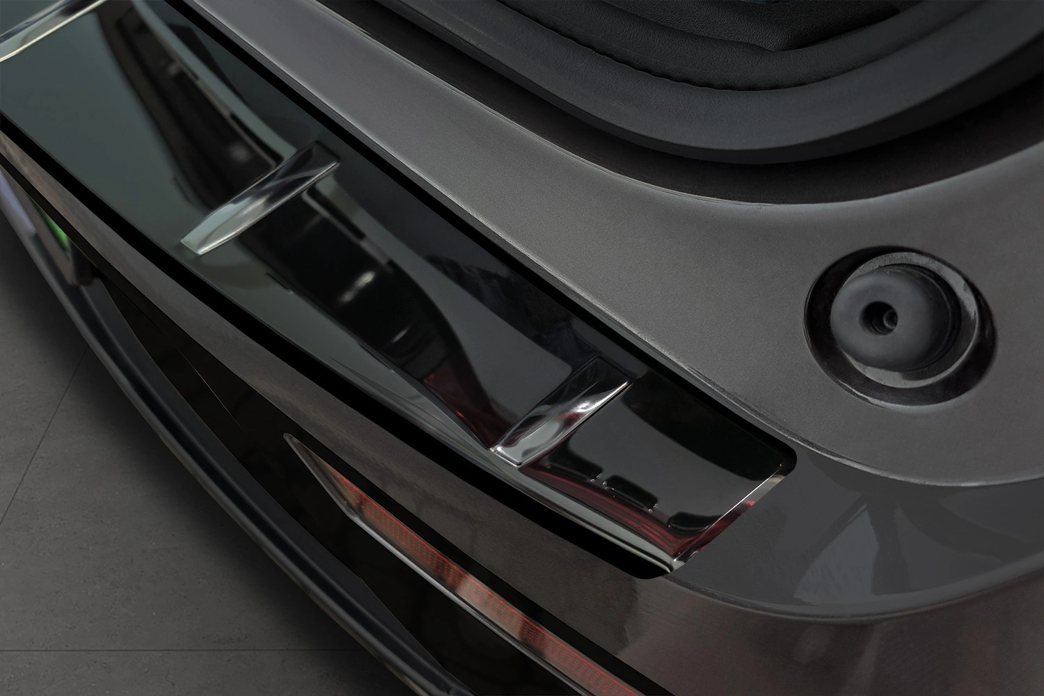 Bakfangerbeskytter Volvo EX90 2024 -> │ Black Mirror Edition – bilde 3