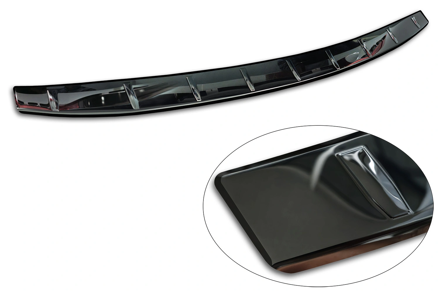 Bakfangerbeskytter Volvo EX90 2024 -> │ Black Mirror Edition – bilde 6